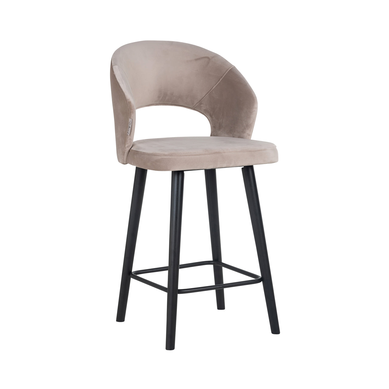 Thekenstuhl Savoy khaki velvet