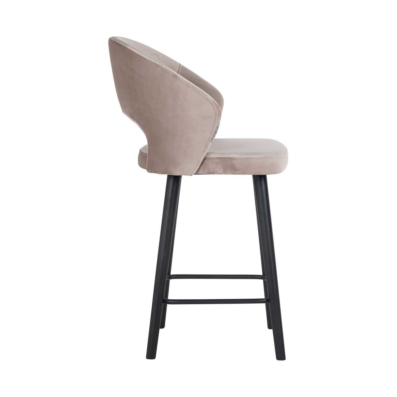 Thekenstuhl Savoy khaki velvet
