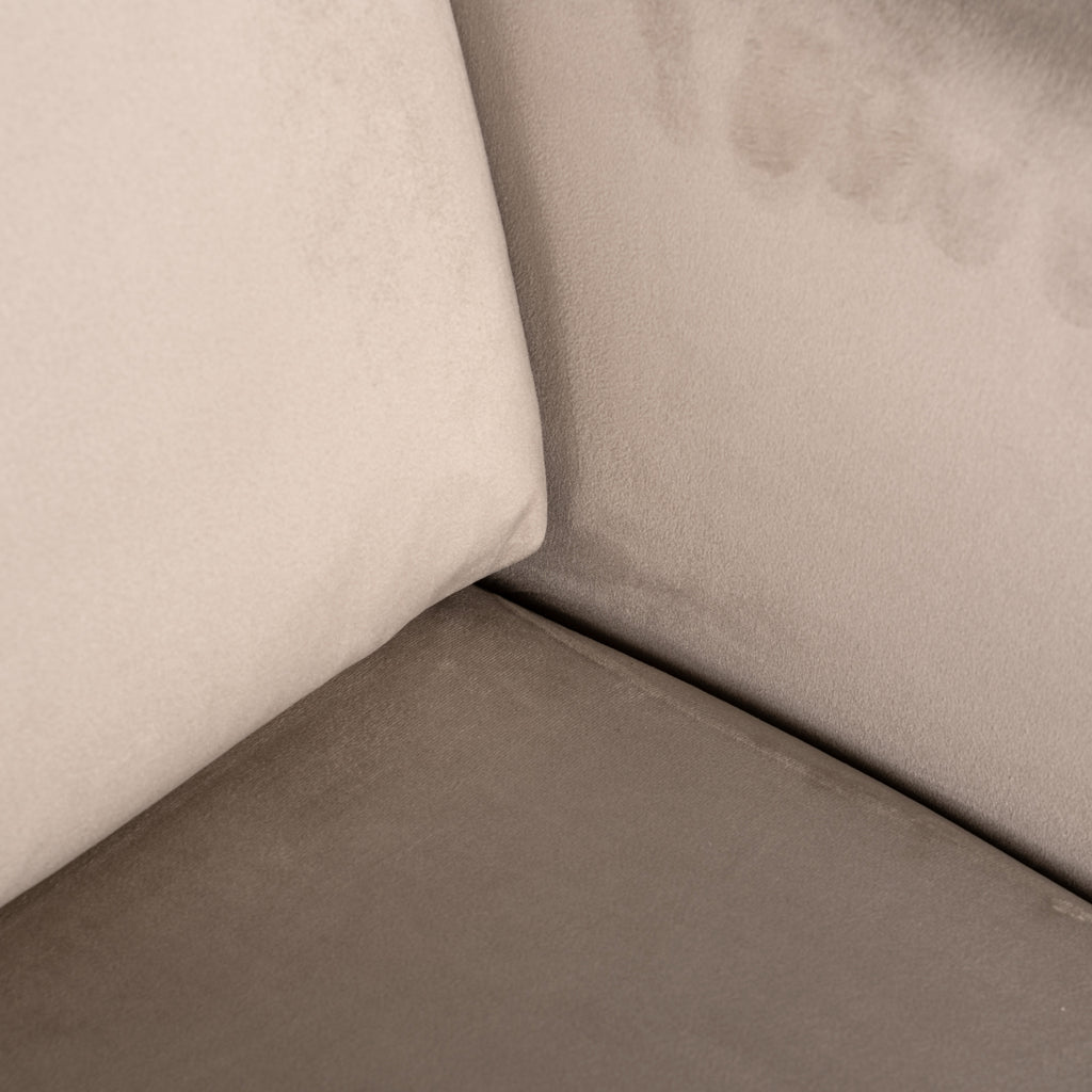 Lounge Stuhl Turner khaki velvet swivel fire retardant