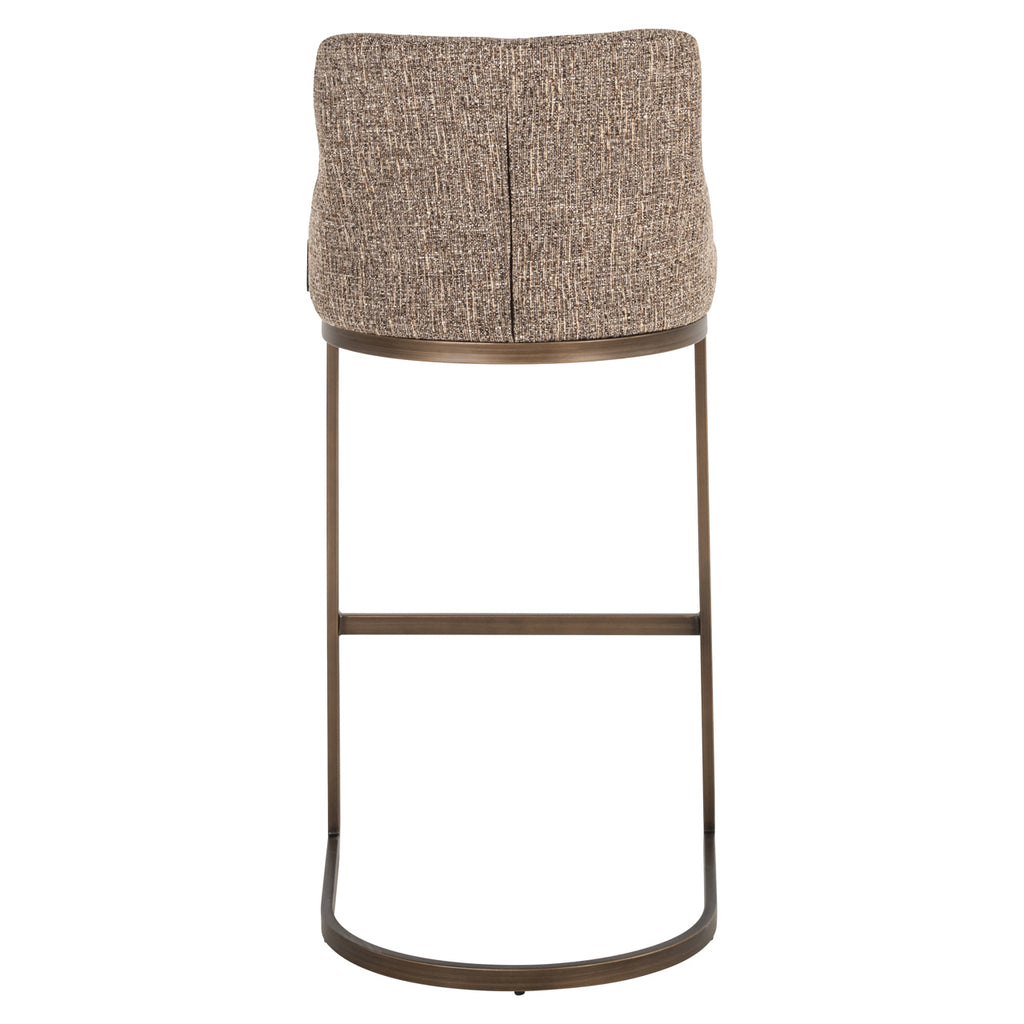 Barhocker Bolton brown tweed (Set of 2)