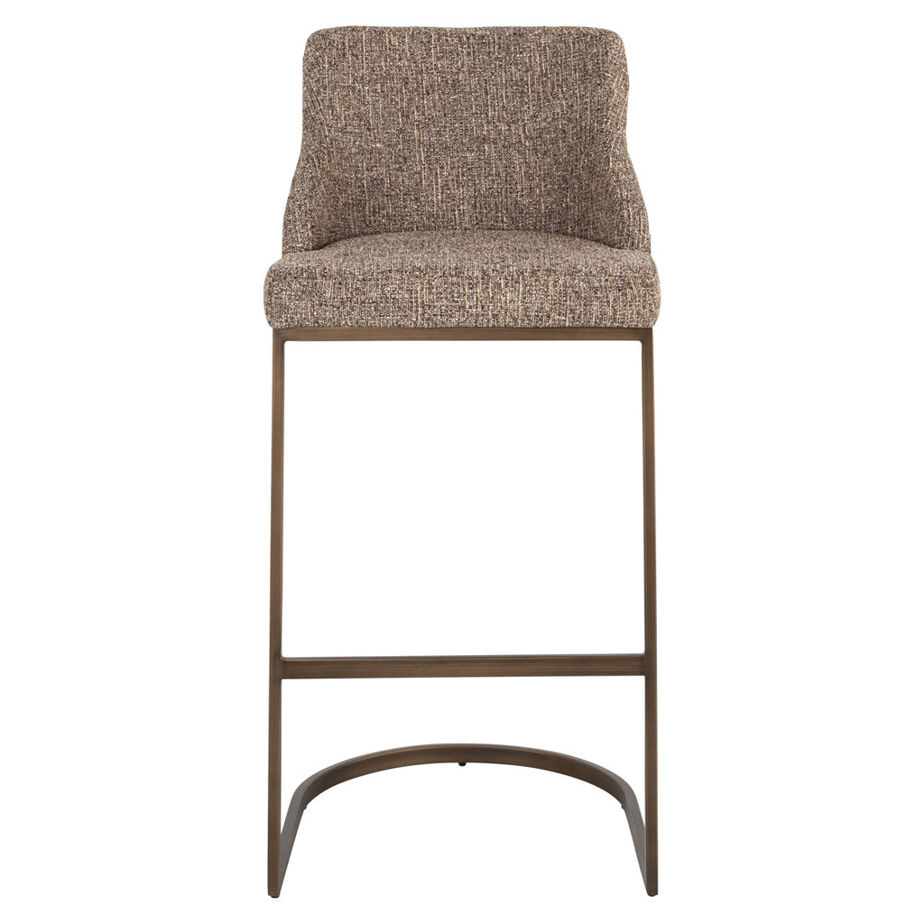 Barhocker Bolton brown tweed (Set of 2)