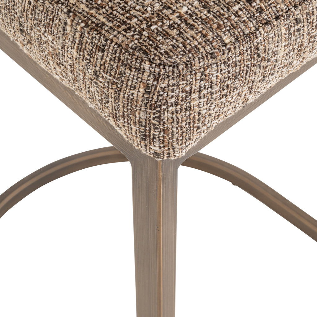 Barhocker Bolton brown tweed (Set of 2)
