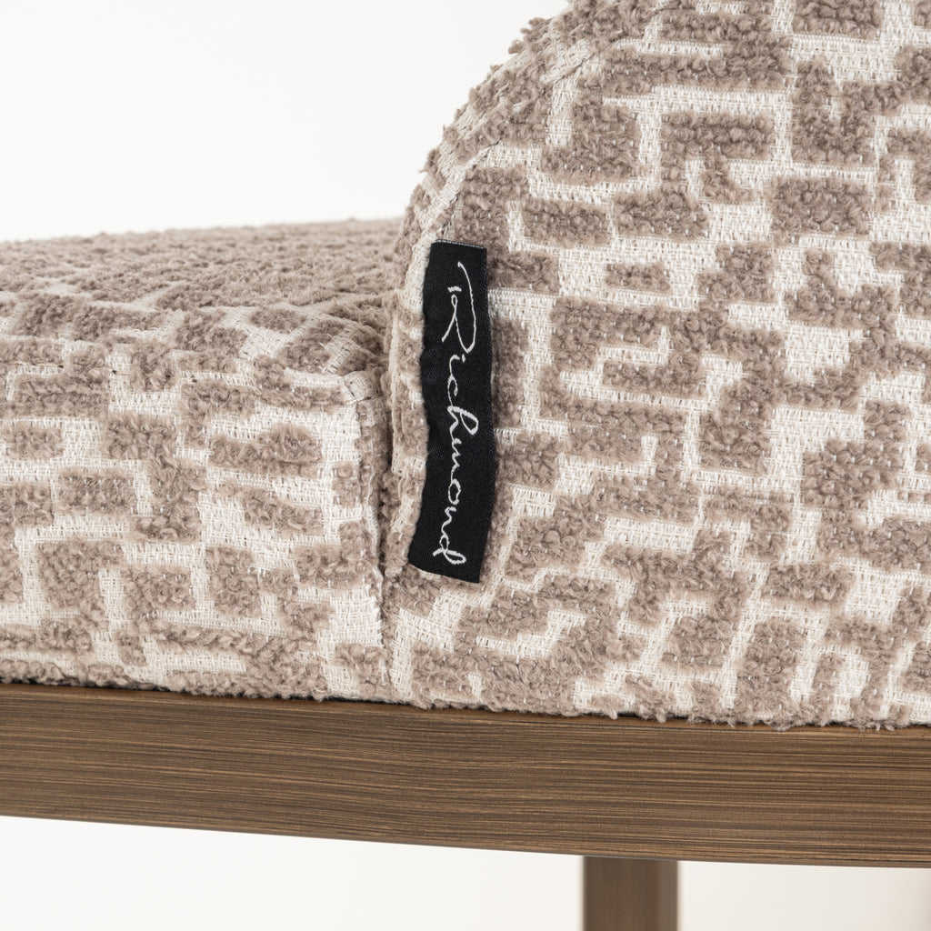 Barhocker Bolton natural geo (Set of 2)