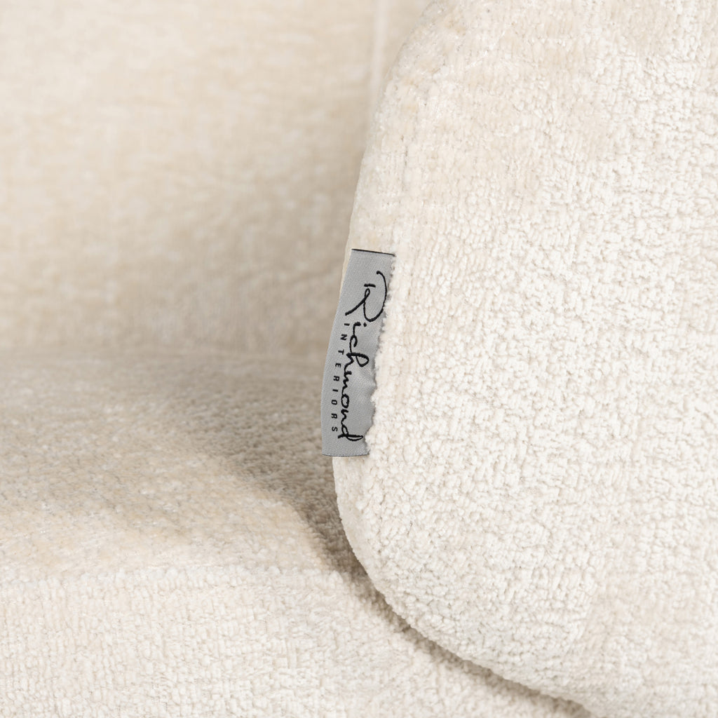 Esszimmerstuhl Amphara FR white chenille fire retardant