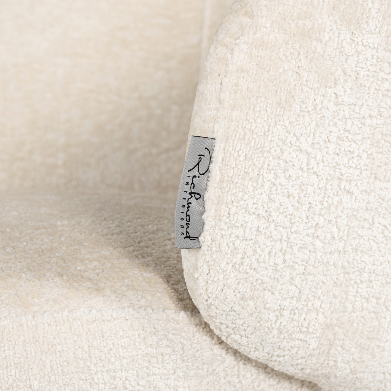 Esszimmerstuhl Amphara FR white chenille fire retardant
