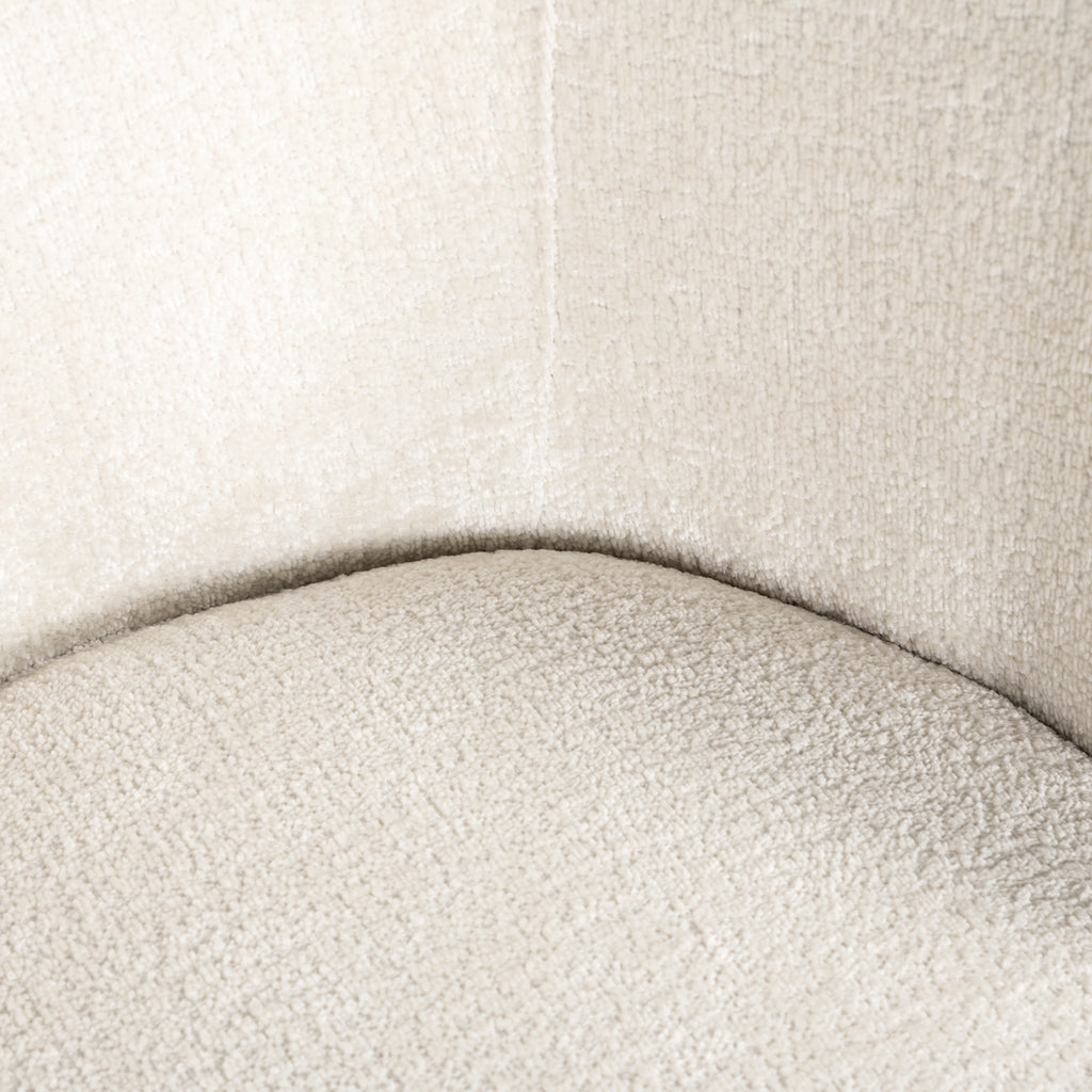 Esszimmerstuhl Amphara FR white chenille fire retardant