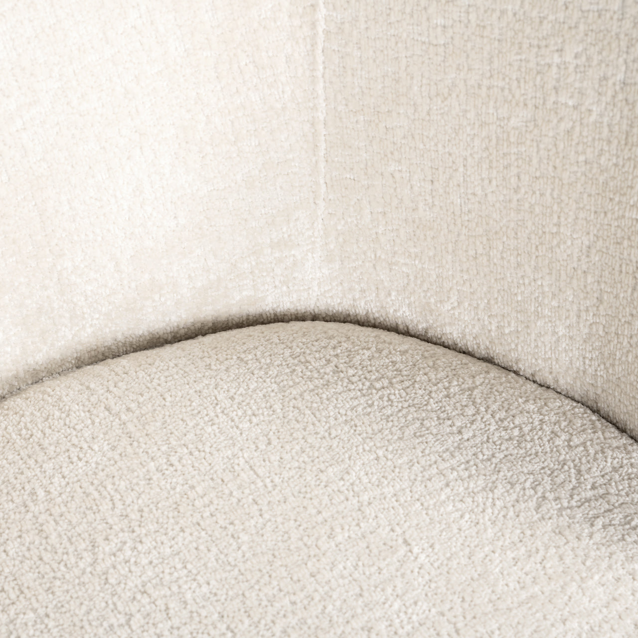 Esszimmerstuhl Amphara FR white chenille fire retardant