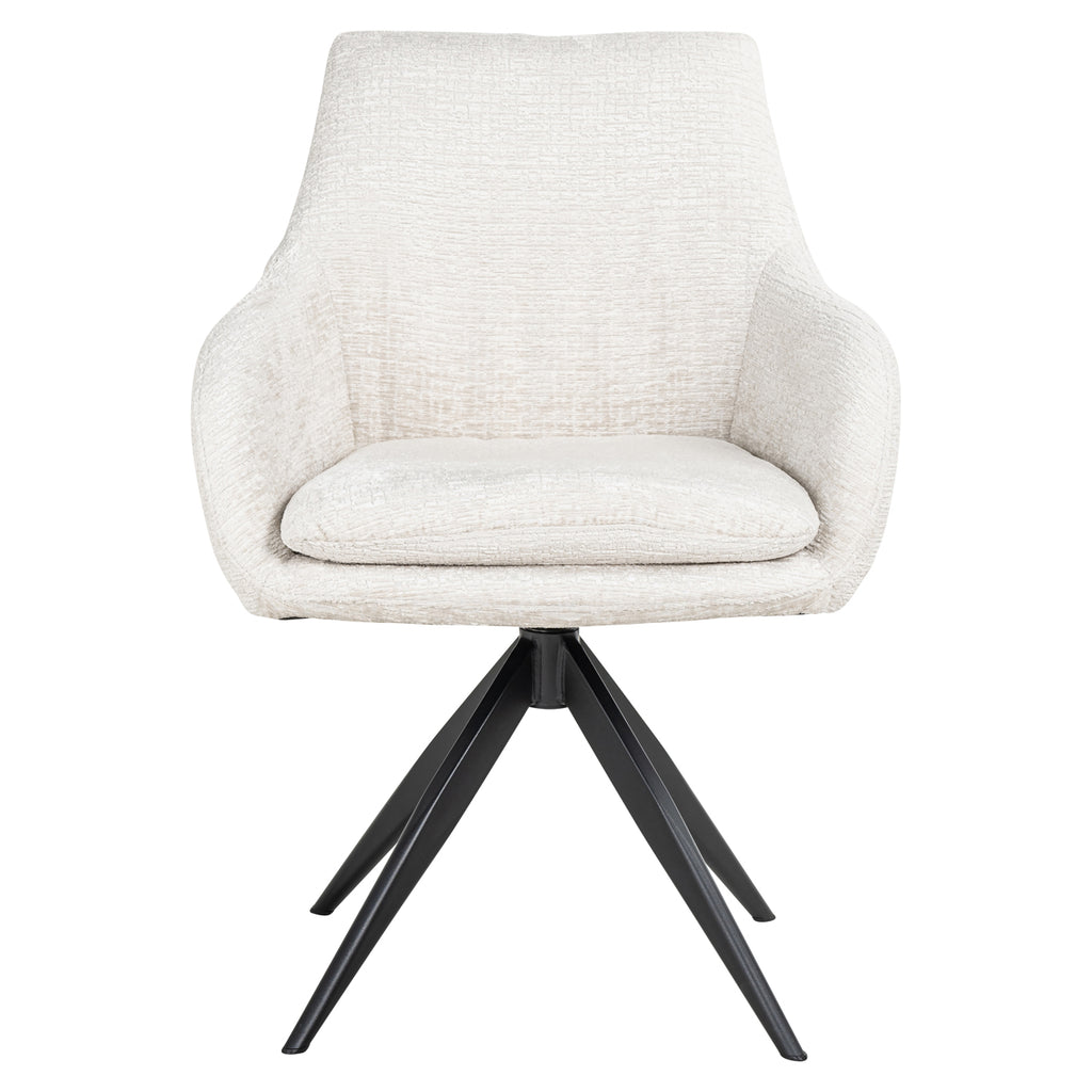 Esszimmerstuhl Lisonne cream fusion swivel