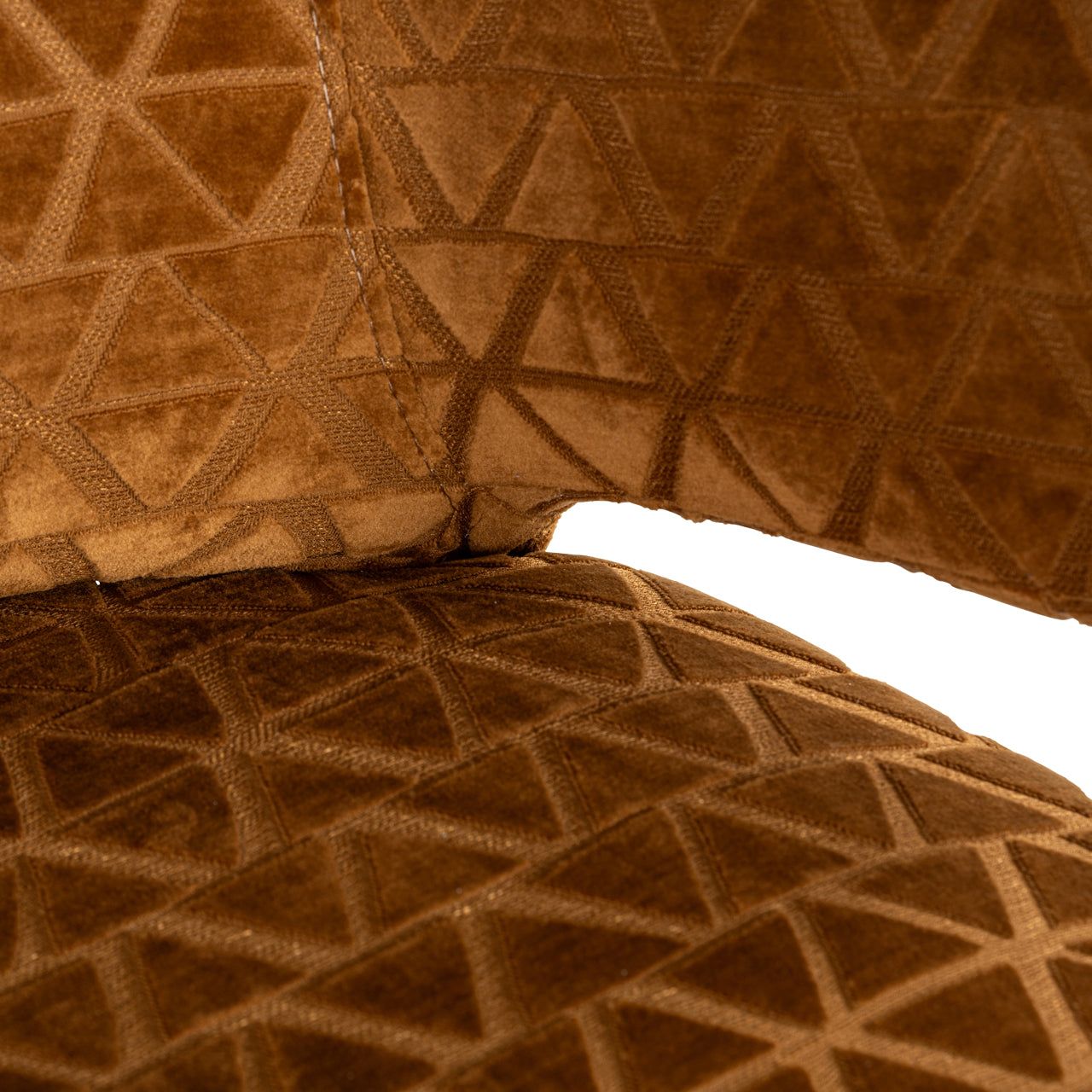 Thekenstuhl Indigo old gold triangle
