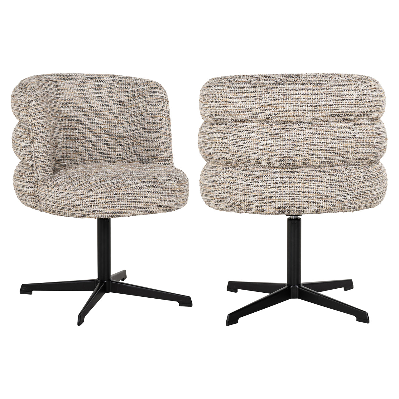 Esszimmerstuhl Alexander Jones beige coco swivel (Chadwick)