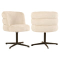 Esszimmerstuhl Alexander Jones cream fusion swivel (Chadwick)