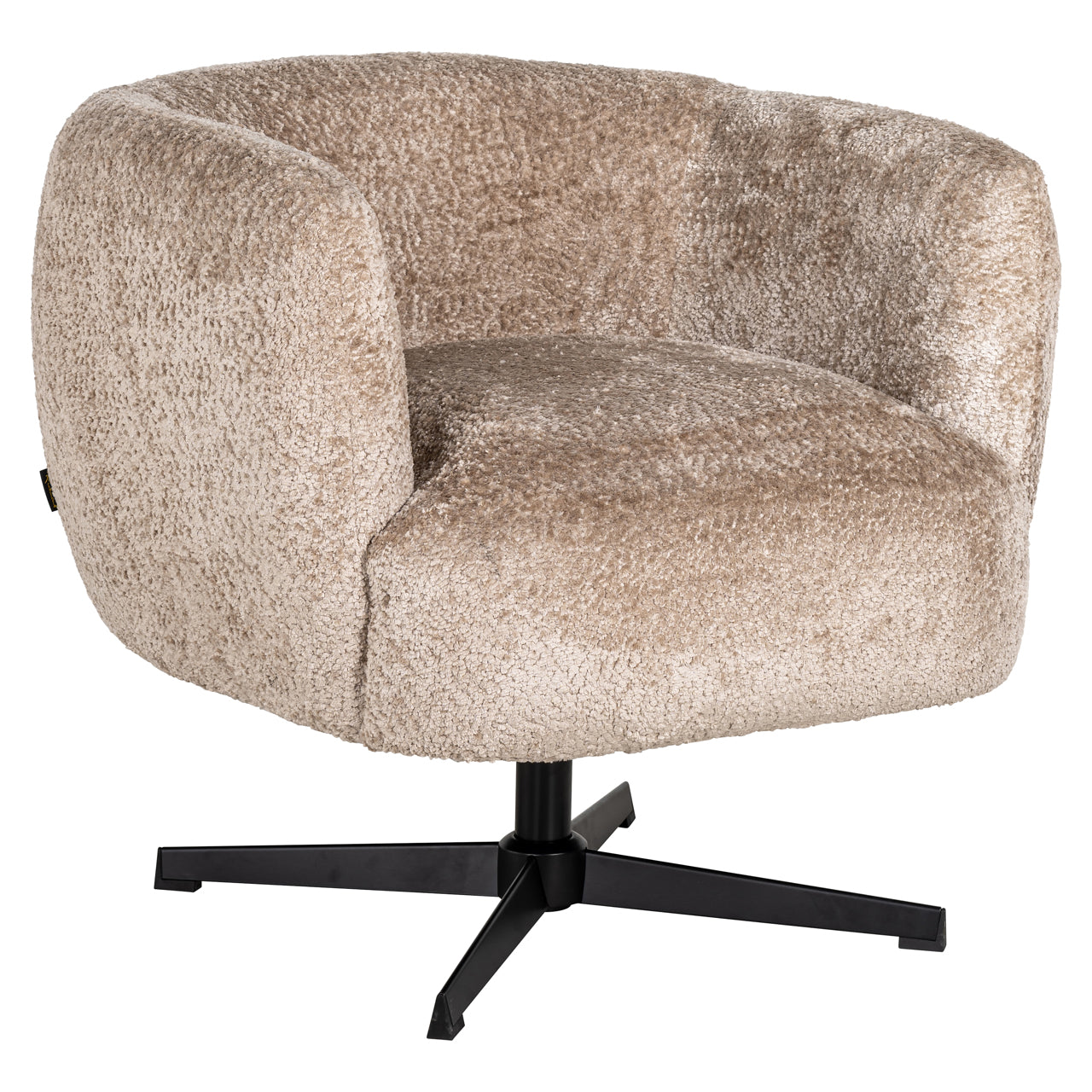 Lounge Stuhl Estelle sheep natural swivel