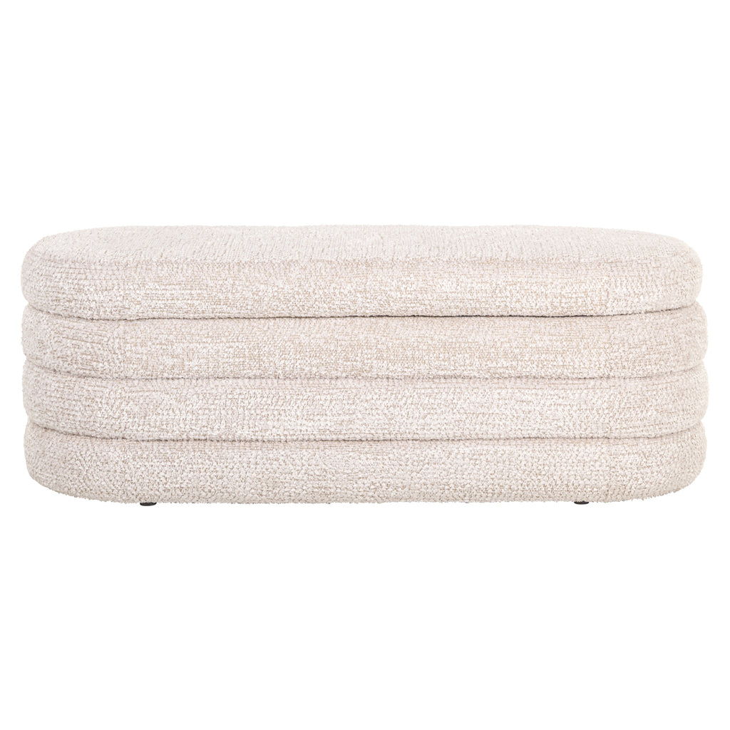 Hocker & Fußbank Camile lovely cream