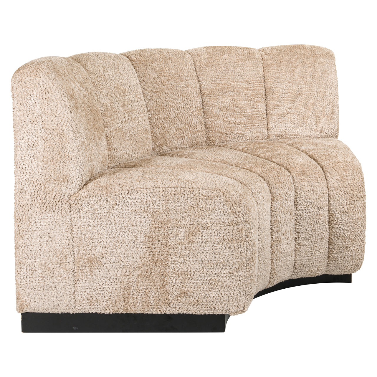 Sitzbank Hillpark lovely beige round corner