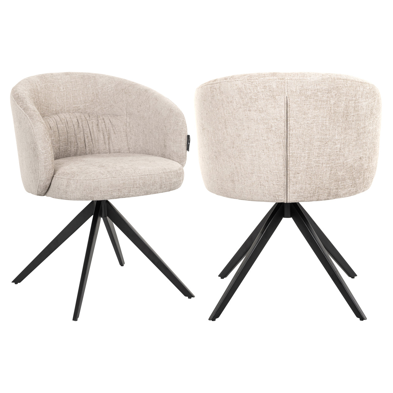 Esszimmerstuhl Olivia natural miami swivel