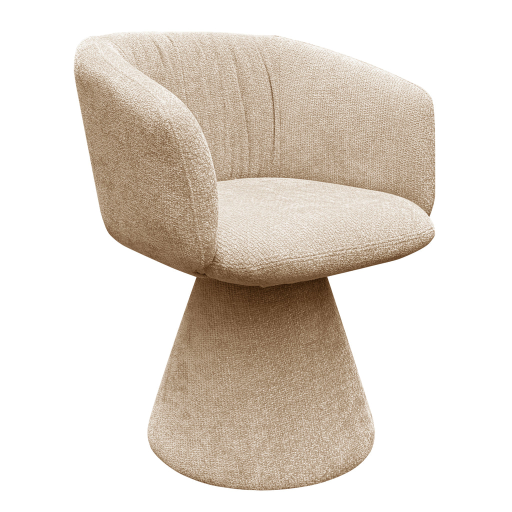 Esszimmerstuhl Madeline cream unicorn swivel