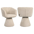 Esszimmerstuhl Madeline cream unicorn swivel