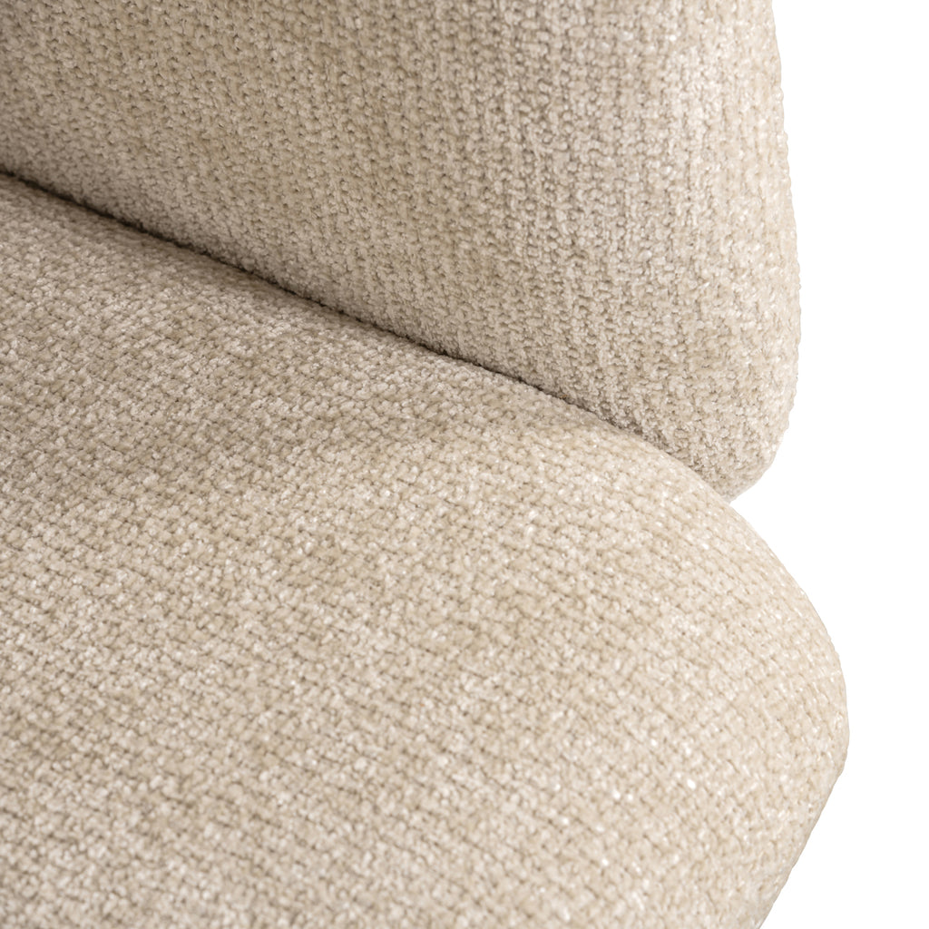 Esszimmerstuhl Madeline cream unicorn swivel