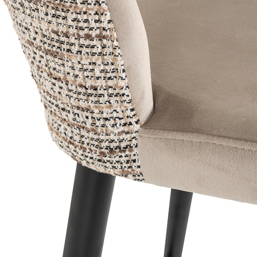 Barhocker Tabitha trendy nature fire retardant
