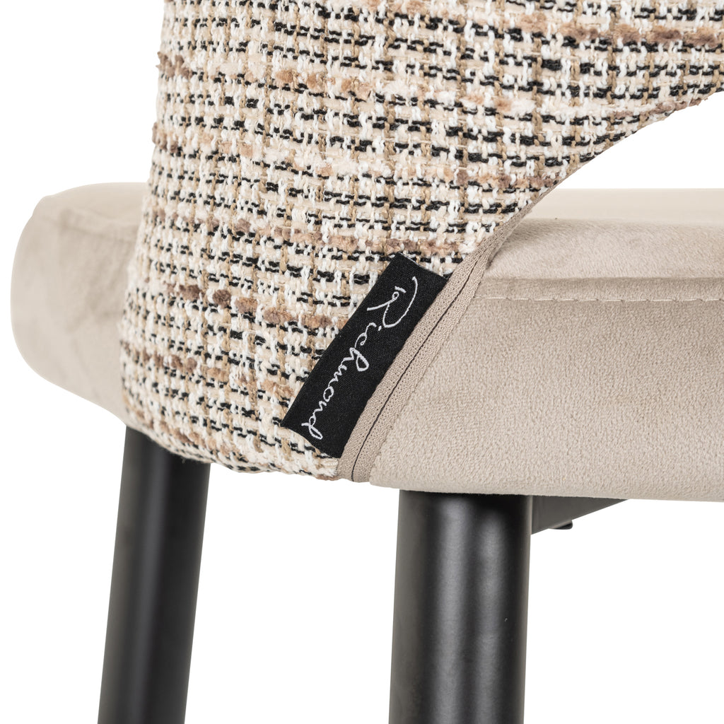 Barhocker Tabitha trendy nature fire retardant