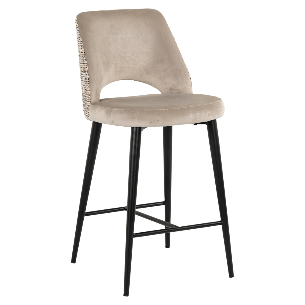 Thekenstuhl Tabitha trendy nature fire retardant