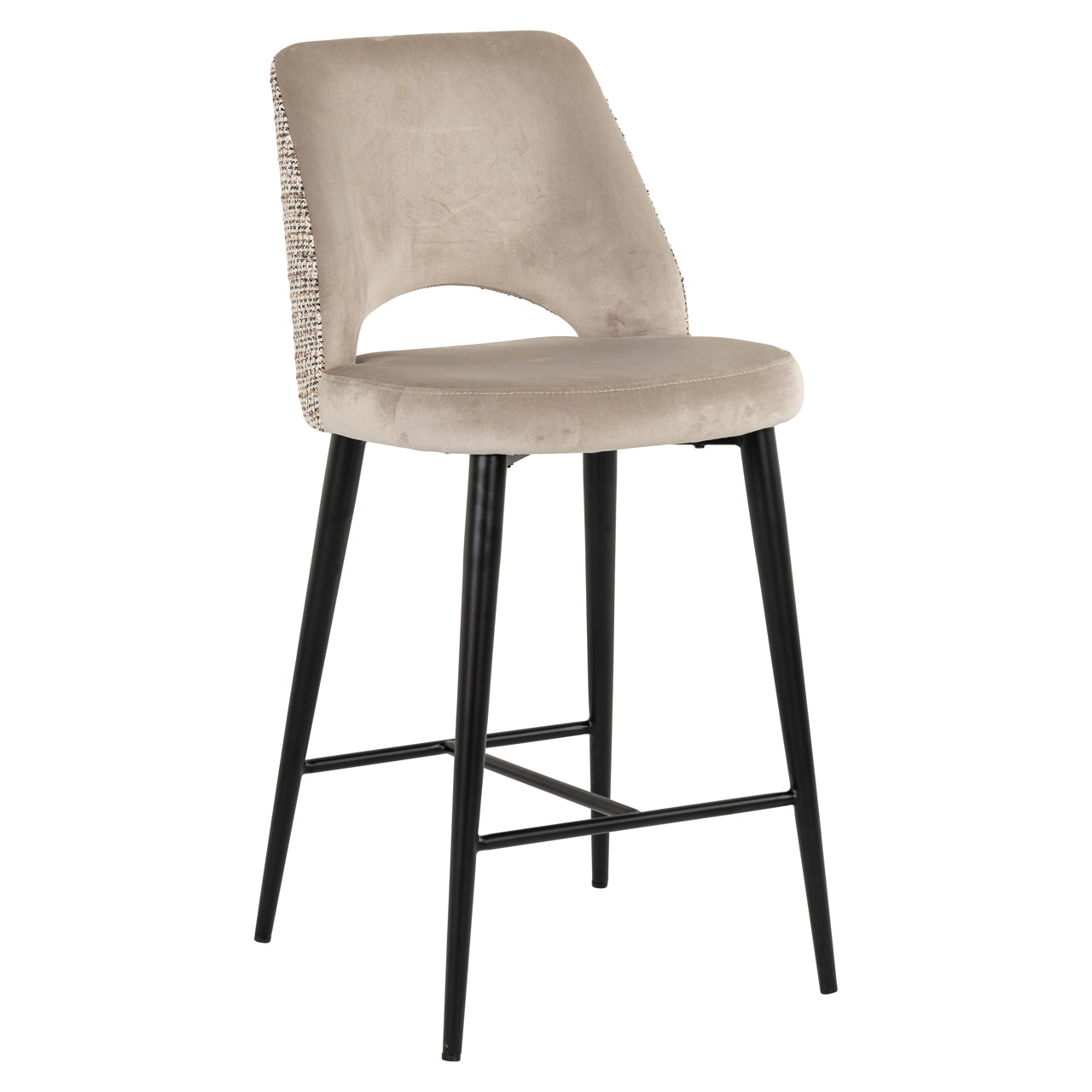 Thekenstuhl Tabitha trendy nature fire retardant