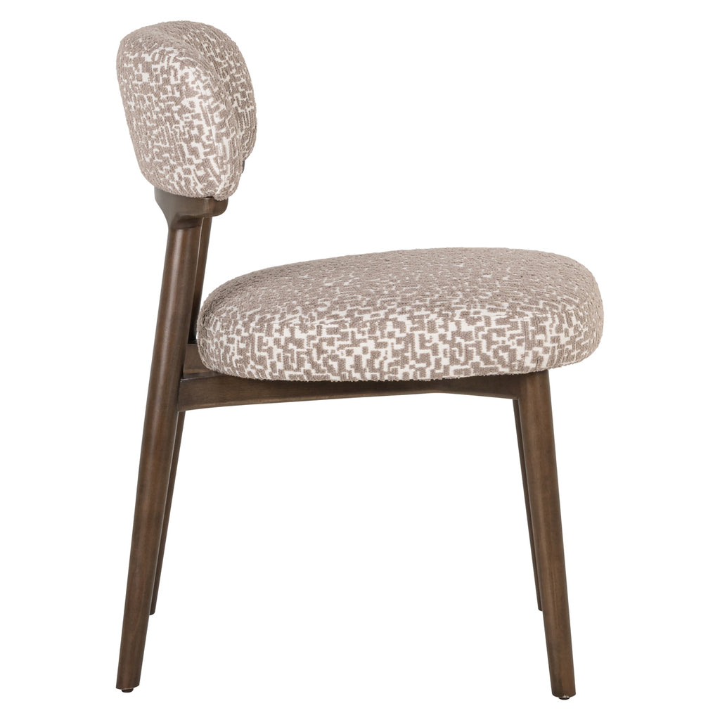 Esszimmerstuhl Basker natural geo (Set of 2)
