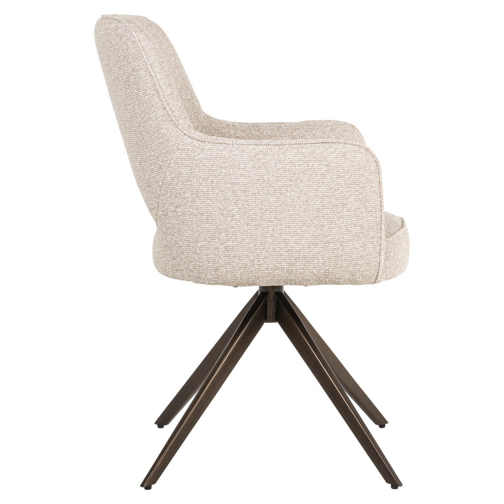 Esszimmerstuhl Ginerva biscotti swivel