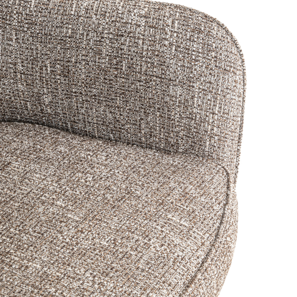 Esszimmerstuhl Ginerva earth tweed swivel