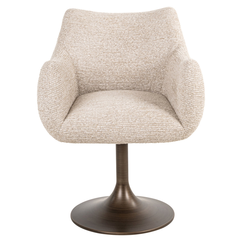 Esszimmerstuhl Aldo natural linear swivel
