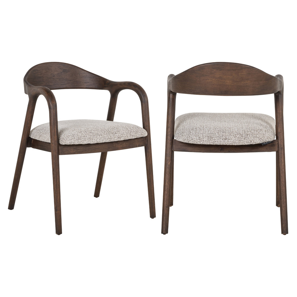 Esszimmerstuhl Mihara mocca fancy
