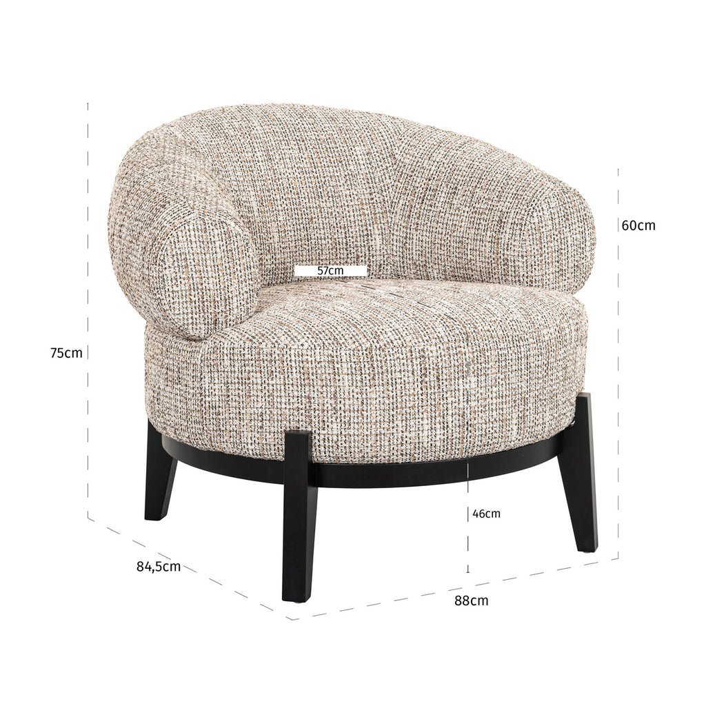 Lounge Stuhl Montana customized fire retardant