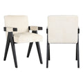 Esszimmerstuhl Cooper white chenille