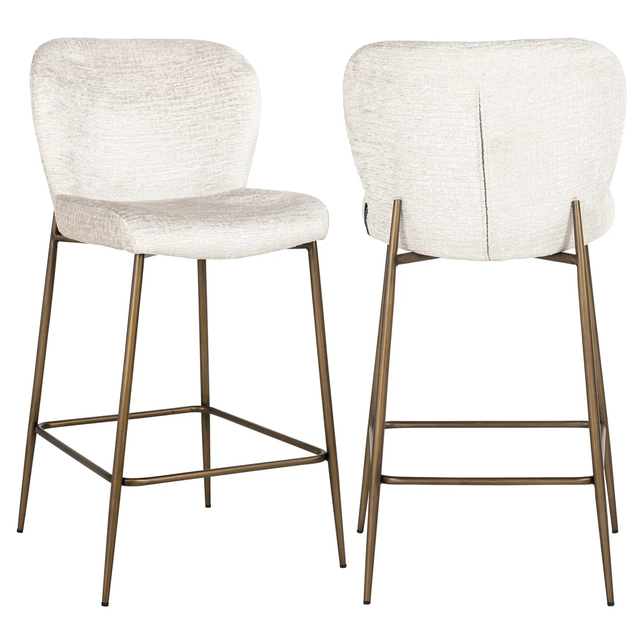 Thekenstuhl Darby cream fusion