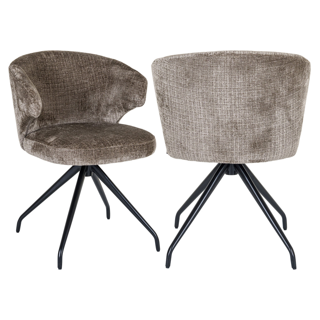 Esszimmerstuhl Milly niagara stone swivel