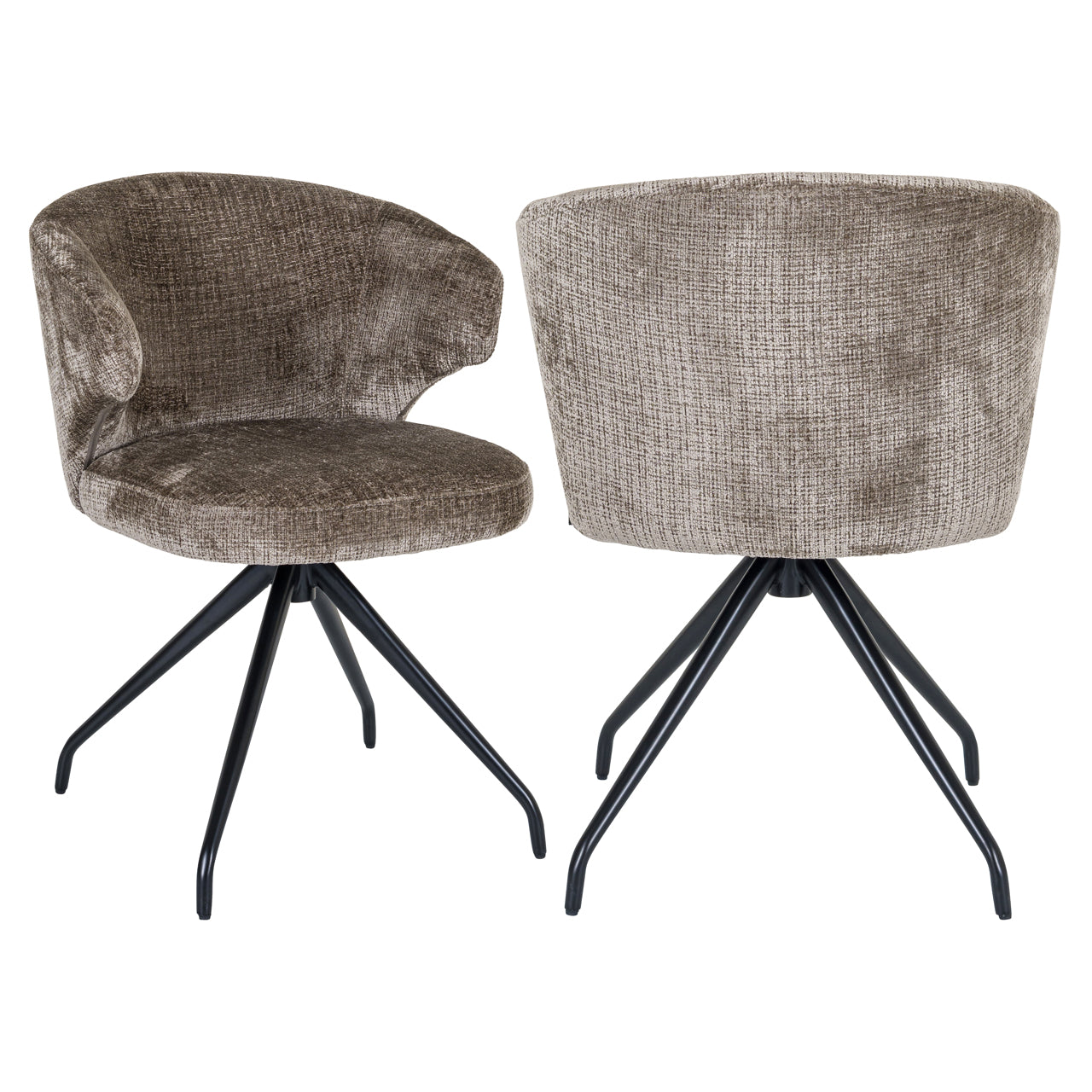 Esszimmerstuhl Milly niagara stone swivel