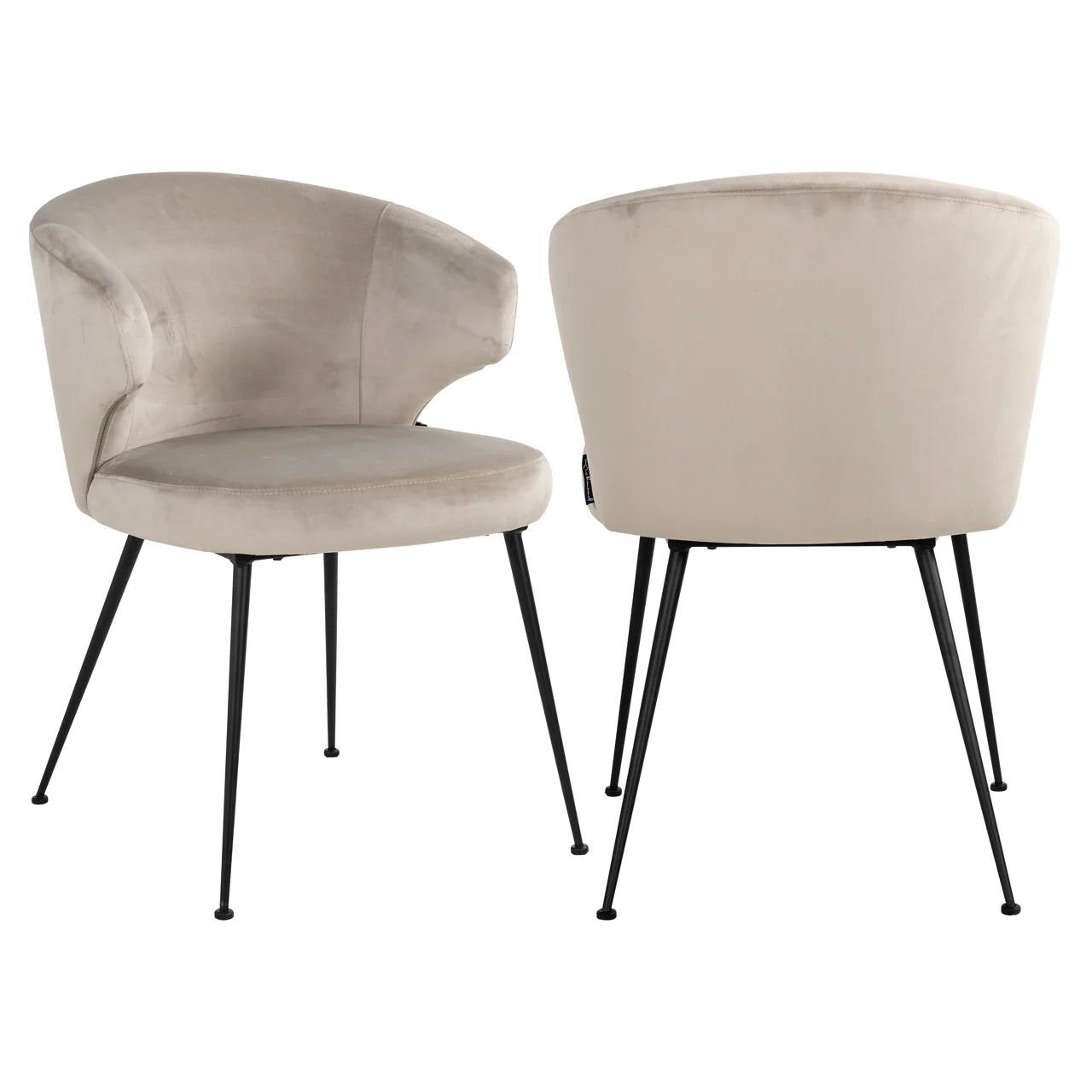 Esszimmerstuhl Xandra khaki velvet