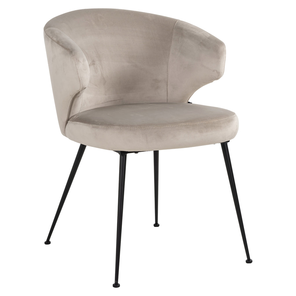 Esszimmerstuhl Xandra khaki velvet