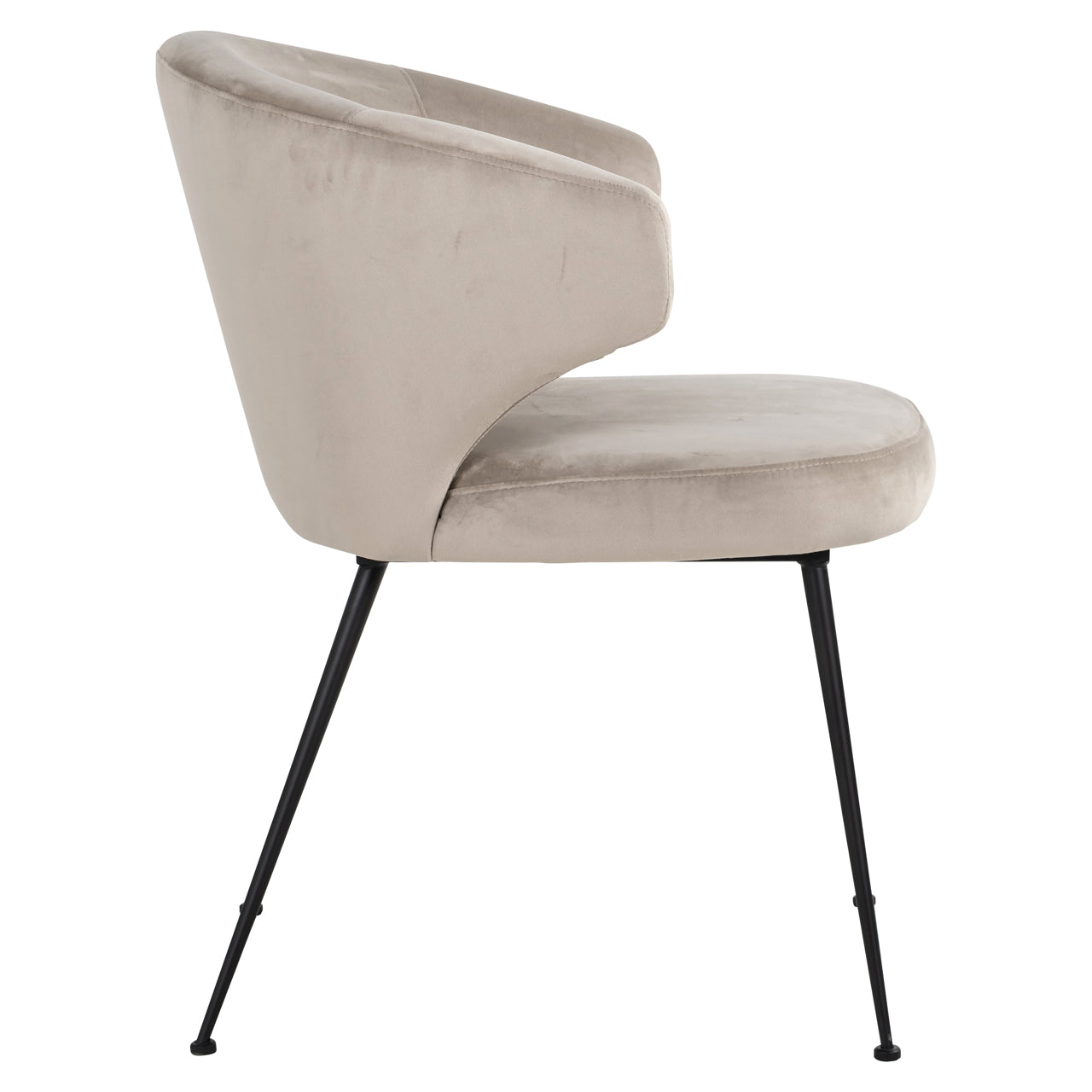 Esszimmerstuhl Xandra khaki velvet