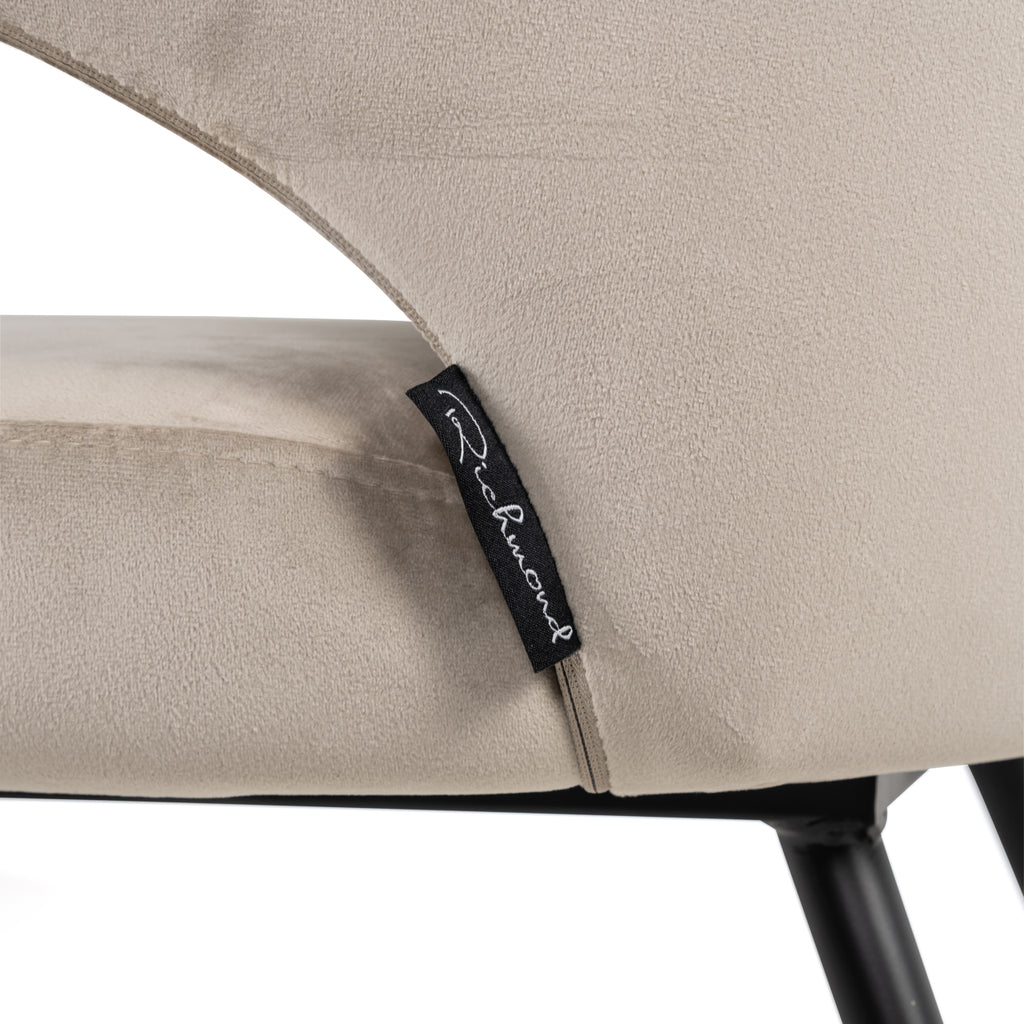 Esszimmerstuhl Xandra khaki velvet