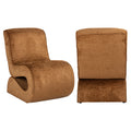 Lounge Stuhl Frankie cognac fusion