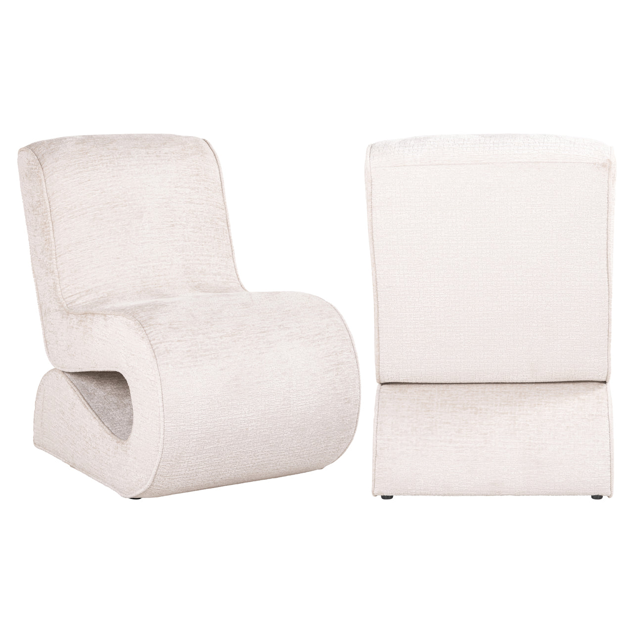 Lounge Stuhl Frankie cream fusion