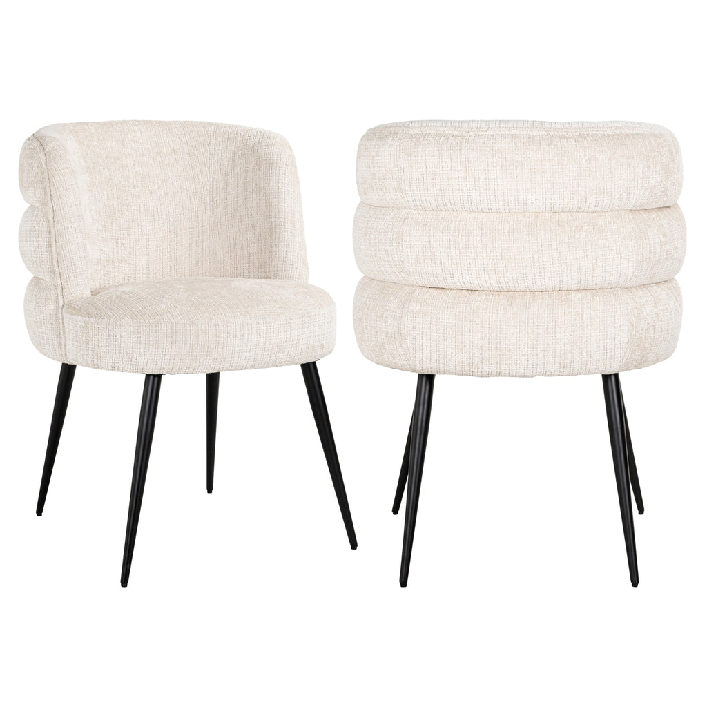 Esszimmerstuhl Stella niagara beige fire retardant