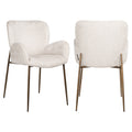 Esszimmerstuhl Amber cream fusion fire retardant