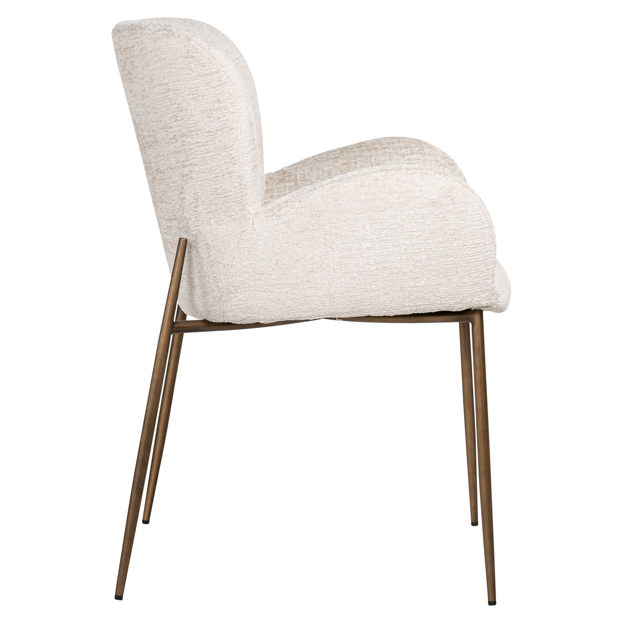 Esszimmerstuhl Amber cream fusion fire retardant
