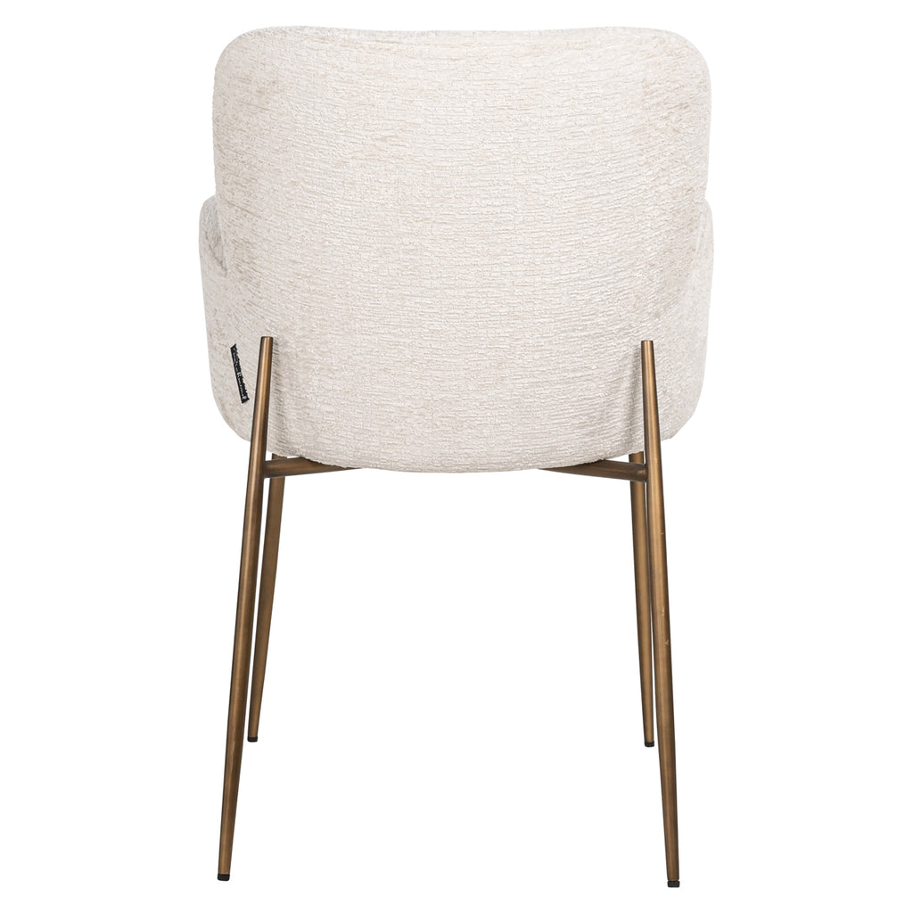 Esszimmerstuhl Amber cream fusion fire retardant