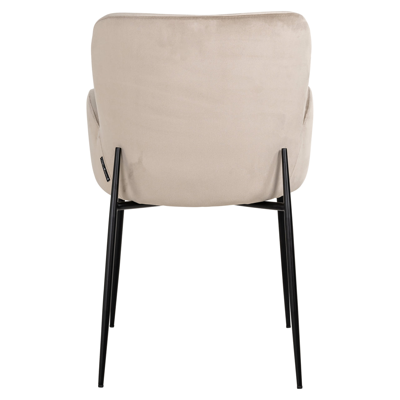 Esszimmerstuhl Amber khaki velvet fire retardant