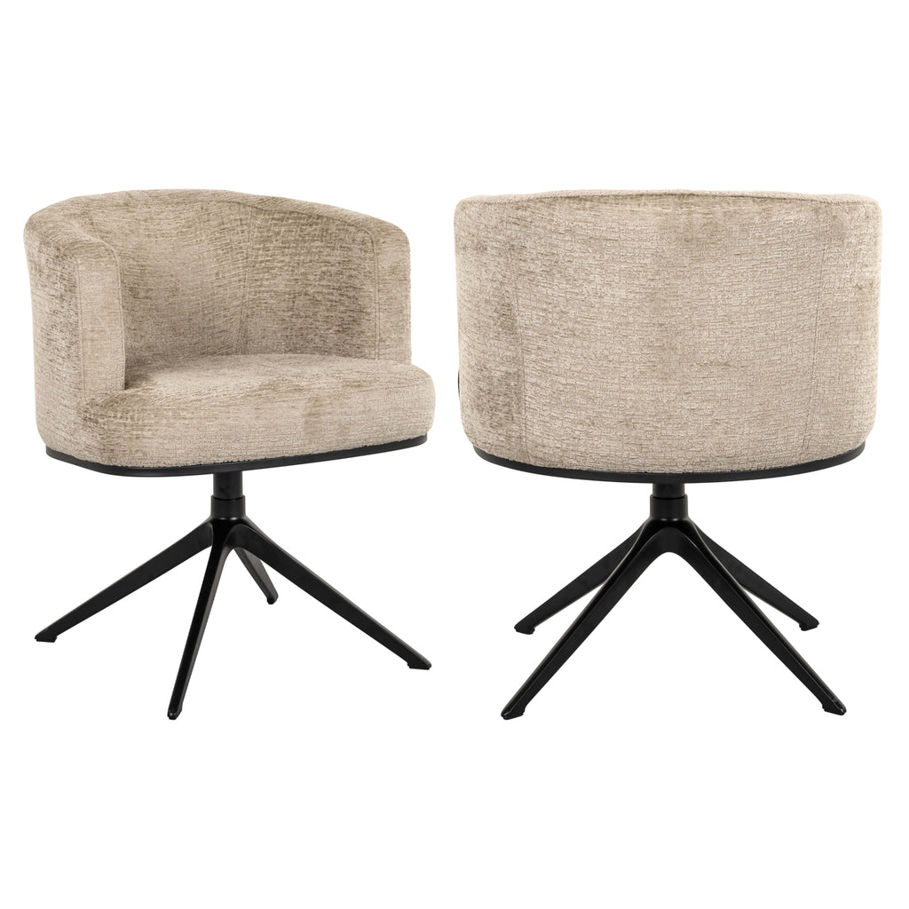 Esszimmerstuhl Cheyenne desert fusion swivel fire retardant