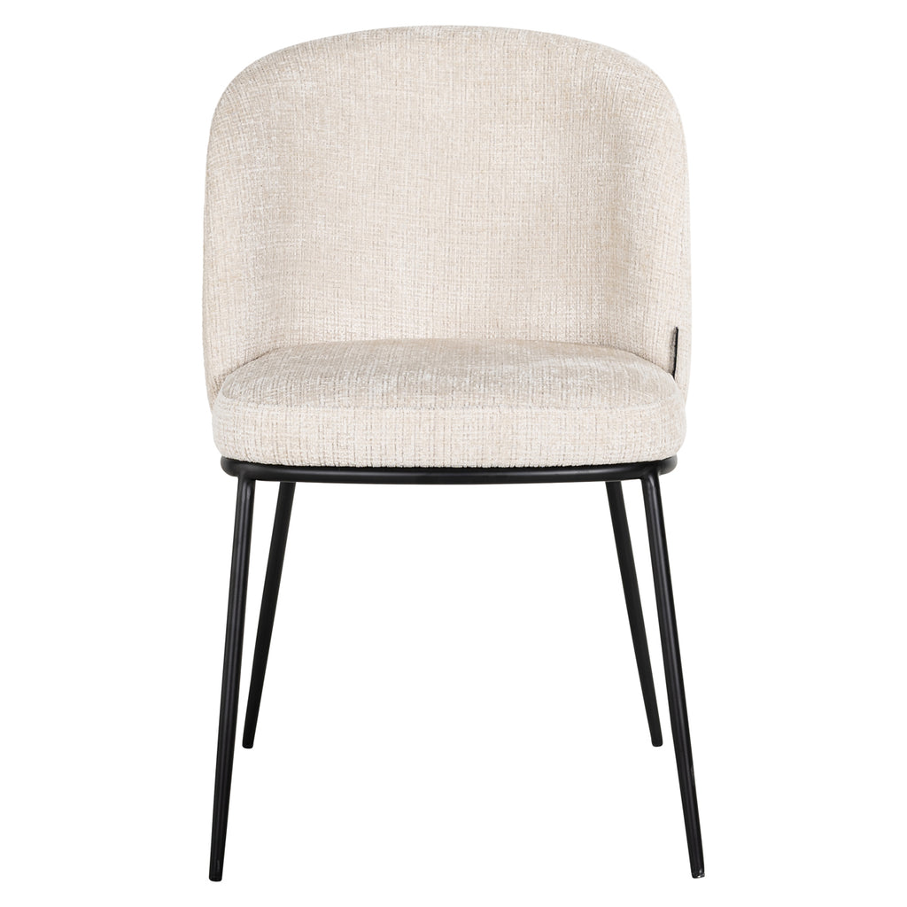 Esszimmerstuhl Elvi niagara beige fire retardant (Set of 2)