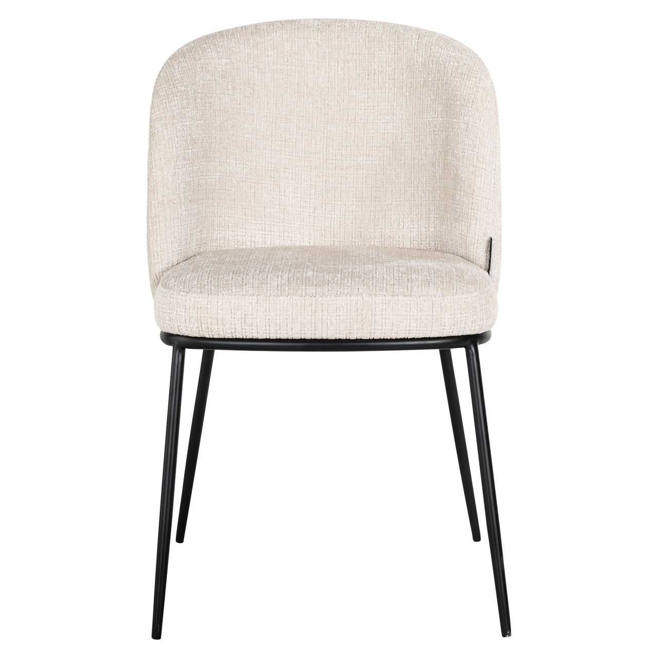 Esszimmerstuhl Elvi niagara beige fire retardant (Set of 2)